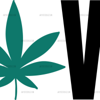 Love weed DTF Transfer