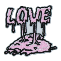Love Dripping Patch (Small/Embroidery)