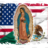 Mexican American Virgen Dtf Transfer