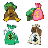 Money Bag Patch (Large/Chenille)