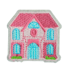 Pink House Patch (Small/Embroidery)