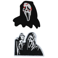 Scream Ghostface Patch (Small/Embroidery)