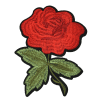 Short Stem Rose Patch (Large/Embroidery)