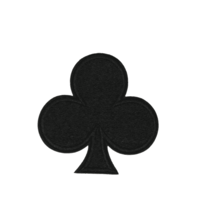 Clubs Cards Patch (Small/Embroidery) - Image 3