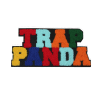 Trap Panda Multicolor Patch (Large/Chenille)