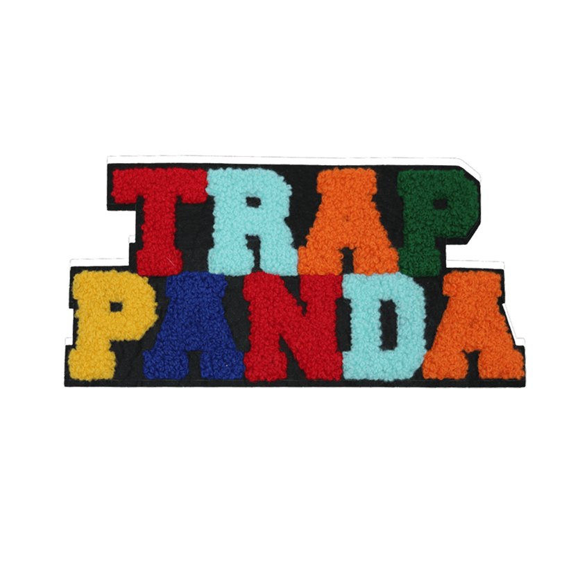 Trap Panda Multicolor Patch (Large/Chenille)