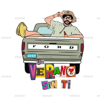 Un Verano Sin Ti Bad Bunny Dtf Transfer