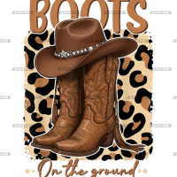 Boots On The Ground-10 DTF Transfer