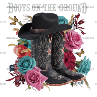 Boots On The Ground-23 DTF Transfer