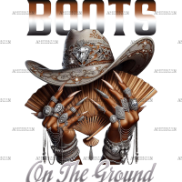 Boots On The Ground-24 DTF Transfer