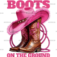 Boots On The Ground-30 DTF Transfer