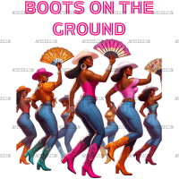 Boots On The Ground-49 DTF Transfer