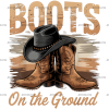 Boots On The Ground-9 DTF Transfer