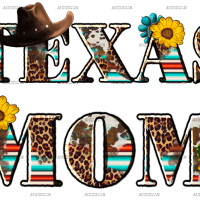 Texas Mom DTF Transfer
