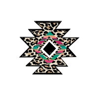 Aztec Cheetah DTF Transfer