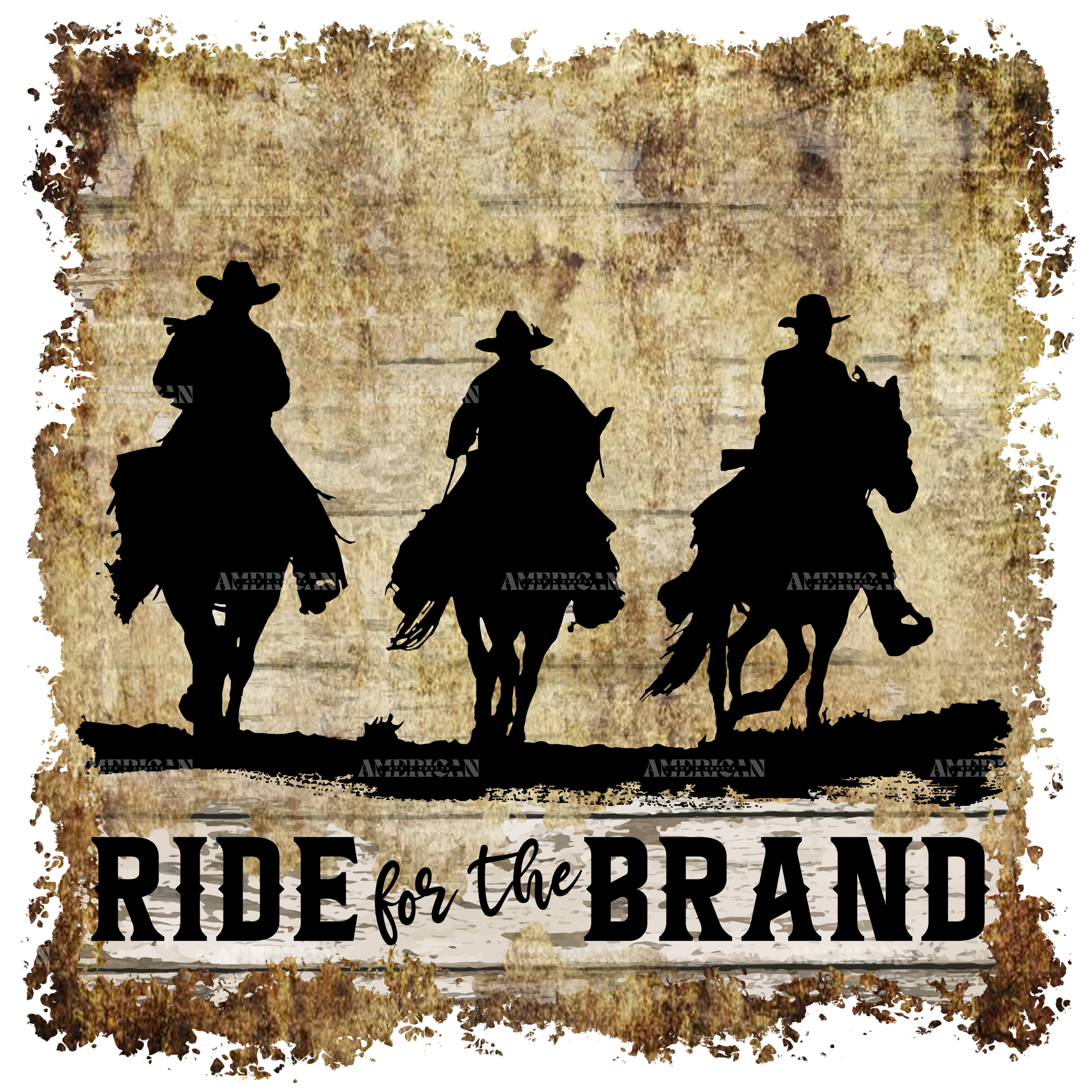 Ride For The Brand DTF Transfer