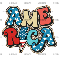 America-2 DTF Transfer