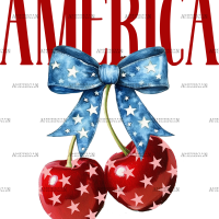 America Cherries-1 DTF Transfer