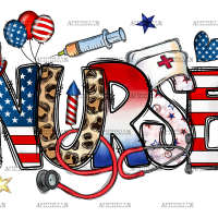 American Nurse DTF Transfer