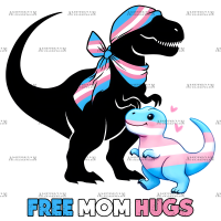 Free Mom Hugs-2 DTF Transfer