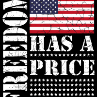 Freedom Has A Price DTF Transfer