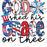 Grace on Thee DTF Transfer