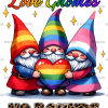 Love Gnomes No Bounds DTF Transfer