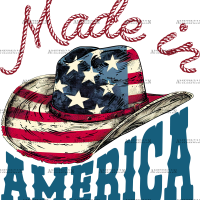 Made In America Hat-2 DTF Transfer