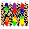 Pride Leapord Stripes DTF Transfer