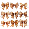 Autumn Girly Bows-2 DTF Transfer