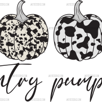 Country Pumpkin DTF Transfer