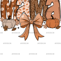 Fall Mama Bow DTF Transfer