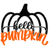 Hello Pumpkin DTF Transfer