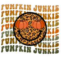 Pumpkin Junkie DTF Transfer