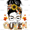 Pumpkin Queen DTF Transfer