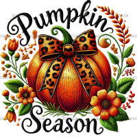 Pumpkin Season-11 DTF Transfer
