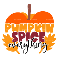 Pumpkin Spice Everything DTF Transfer