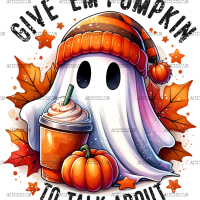 Pumpkin To Talk About-2 DTF Transfer